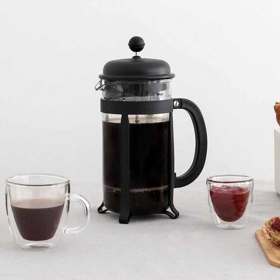 French Press 350 ml (DÜZ-350E) görsel 3